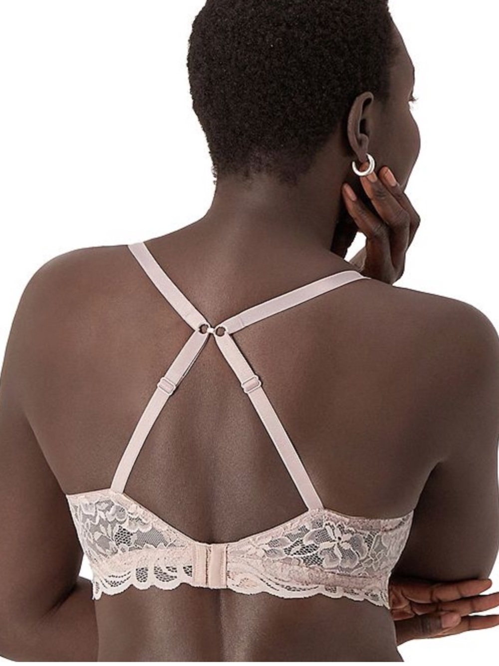 NWT Bali lace desire wireless white bra size 3XL - Picture 2 of 9